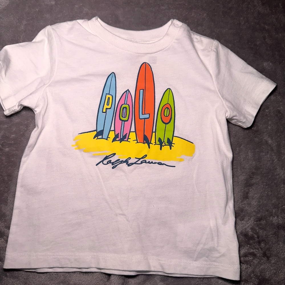 Like new authentic polo Ralph Lauren baby top , worn once